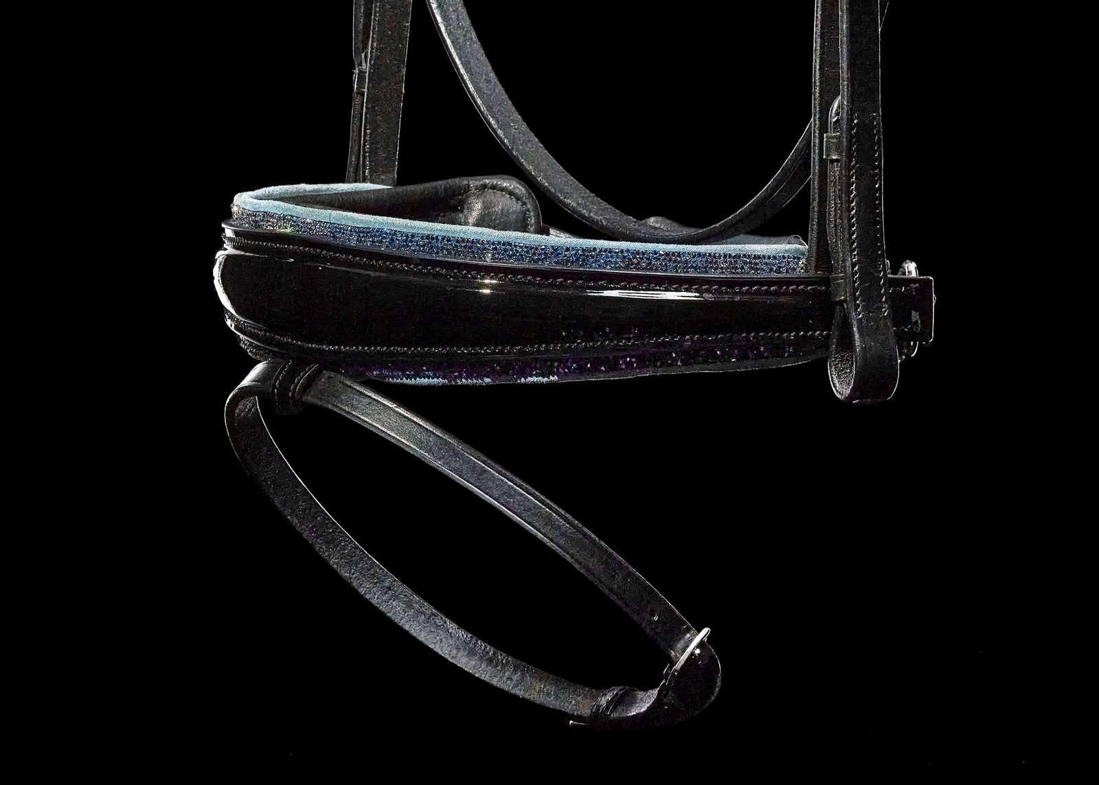 Neusriem Rock Star double Blue De Luxe